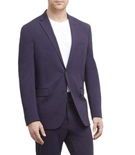 Blazer masculino Kenneth Cole Reaction slim fit malha elástica (marinho, 44R) comprar usado  Enviando para Brazil