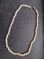 Perlenkette collier 45cm gebraucht kaufen  Berlin