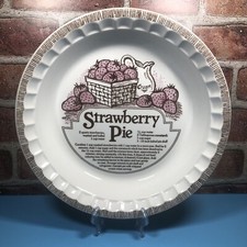 Strawberry pie ceramic for sale  Paulding