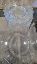 Vtg etched glass for sale  Bakersfield