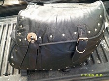 Motorcycle saddlebags leather for sale  Cape Coral