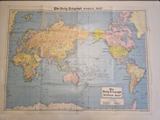 Daily telegraph map for sale  WIGTON