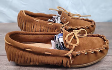 Minnetonka moccasins leather for sale  Browns Mills