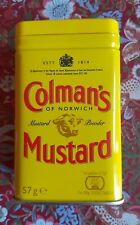 Colmans mustard tin for sale  Shipping to Ireland