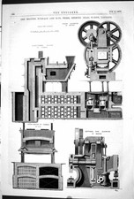 Old print 1871 for sale  UK
