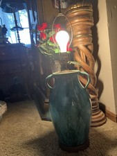 pottery lamp large marked for sale  Dover