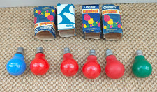 Vintage coloured incandesent for sale  BURTON-ON-TRENT