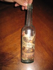 Garrafa de vidro aquático antiga patenteada 1870 xarope de morango aroma de refrigerante alimentar comprar usado  Enviando para Brazil