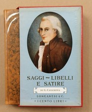 Casanova giacomo saggi usato  Italia