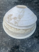 White football cones for sale  MILTON KEYNES