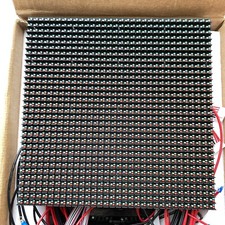 Tela de placa de LED P10 painéis de matriz (10 peças) 32x32 12" x 12" quadrados 2" de espessura comprar usado  Enviando para Brazil