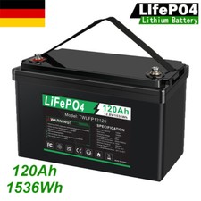 12v 120ah lifepo4 gebraucht kaufen  Neuss