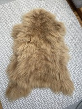 Genuine sheepskin rug for sale  OAKHAM