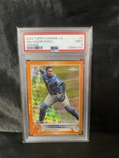 Salvador Perez 2002 Topps Chrome Logofractor Orange 22/25 comprar usado Salvador Perez 2002 Topps Chrome Logofractor Orange 22/25 comprar usado  Enviando para Brazil