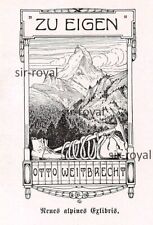 Alpines libris jugendstil gebraucht kaufen  Deutschland
