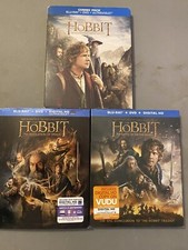 Usado, The Hobbit Trilogy (Blu Ray)  *All 3 Movies* An Unexpected Journey, Five Armies comprar usado  Enviando para Brazil