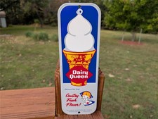 Porcelain dairy queen for sale  USA