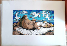 Serigrafia prova autore usato  Castelfiorentino