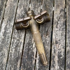 Vintage brass double for sale  WARWICK