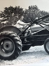 TRATOR DE CONDUÇÃO FEMININO Arado Fazendeiro Agricultura Vintage RETRATO comprar usado  Enviando para Brazil