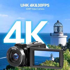 Videokamera 42mp camcorder gebraucht kaufen  Bücken