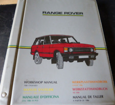 Range rover werkstatthandbuch gebraucht kaufen  Künzing