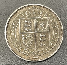 1887 victoria silver for sale  SALFORD