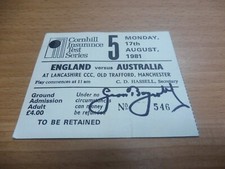 England australia test for sale  HUDDERSFIELD