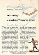 Boomerang 1957 australia for sale  Eugene