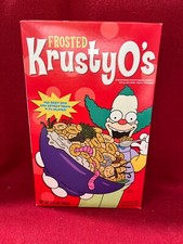 Caixa de cereais vazia Simpsons fosco Krusty O's comprar usado  Enviando para Brazil