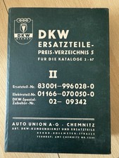 Dkw preisverzeichnis band gebraucht kaufen  Georgenthal
