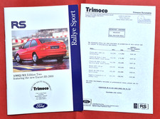 1992 ford brochure d'occasion  Expédié en Belgium