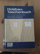 Holzbau taschenbuch band gebraucht kaufen  Haar