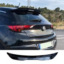 Vauxhall Astra K 2015-2021 spoiler preto brilhante extensão asa traseira lábio comprar usado  Enviando para Brazil