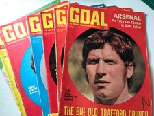 Goal magazines 100 for sale  WOKING