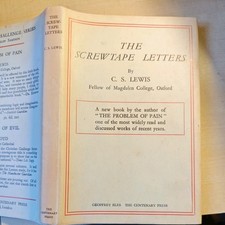 Usado, C S Lewis Screwtape Letters HBDW 1/6 June 1942 VGC comprar usado  Enviando para Brazil