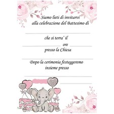 Inviti battesimo bimba usato  Grottammare