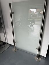 Raumteiler trennwand glas gebraucht kaufen  Meppen