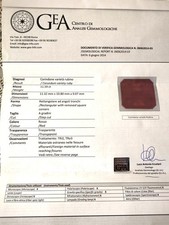rubino certificato usato  Reggio Calabria