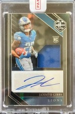 Refletor prata limitado 2023 Jahmyr Gibbs remendo de novato autografado/99 RC RPA Lions comprar usado  Enviando para Brazil