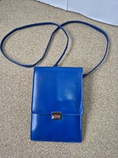 Real leather blue for sale  WELSHPOOL