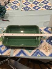 SABATIER ~ CANNES BLUE ~ 16" x 10" STONEWARE RETANGULAR PADEIRO ~  comprar usado  Enviando para Brazil
