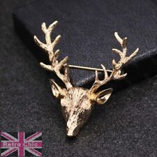 Vintage gold stag for sale  UK