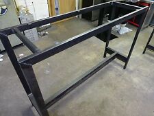 Mild steel table for sale  OLDHAM