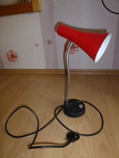 Retro schreibtischlampe rot gebraucht kaufen  Kastellaun