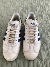 Adidas gazelle white for sale  SWANSEA