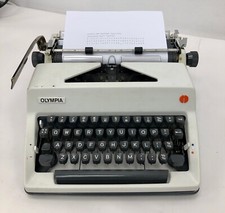 Olympia sm9 typewriter for sale  WELLING