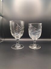 Antique etched ale for sale  LONDONDERRY