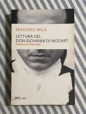 Massimo mila lettura usato  Milano