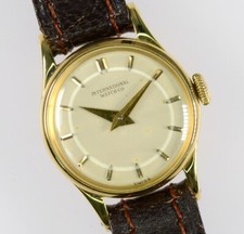 IWC Lady dresswatch Cocktailuhr 18k Gold Lederband 21mm  comprar usado  Enviando para Brazil